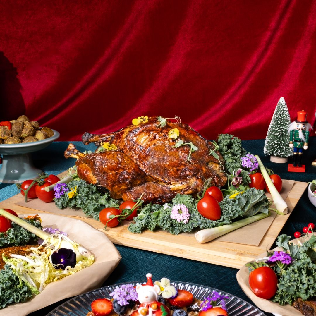 Peranakan Heritage Lemongrass Whole Turkey with Buah Keluak Chicken Stuffing (4.5KG +/-)
