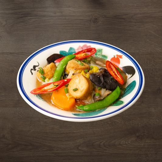 ⭐ Claypot Tofu with Mushroom & Spring Vegetables