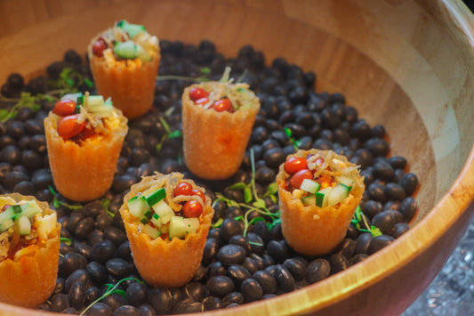 Modern Singapore Carbon Neutral Buffet Menu