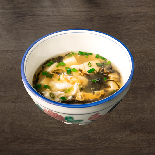 Seaweed Tofu Egg Drop Soup