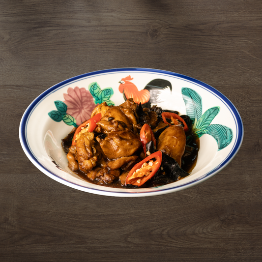 Sesame Ginger Chicken with Black Fungus