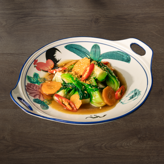 Shanghai Greens & Carrot with Low Sodium Oyster Sauce