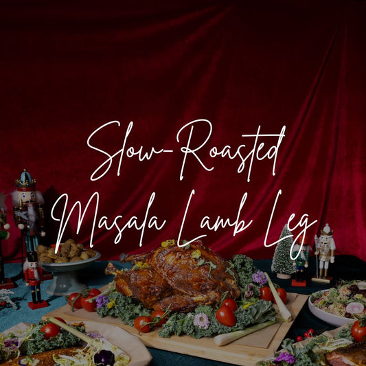 Slow-Roasted Masala Lamb Leg with Festive Spices (3KG +/-)