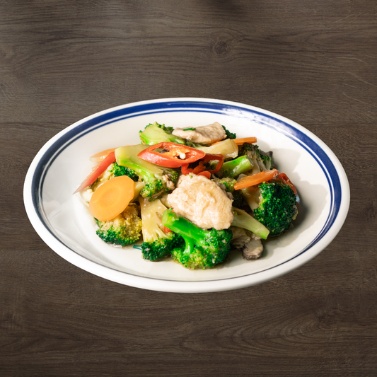 Stir Fried Chicken Breast with Broccoli & Low Sodium Soy Sauce