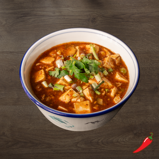Szechuan Mapo Tofu with Minced Chicken