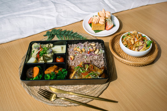 Lacquered Bento - Thai Selections Menu B
