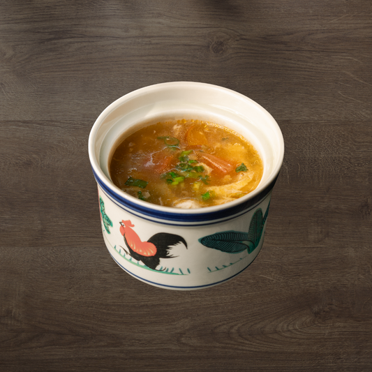 Tomato Egg Drop Soup (V)