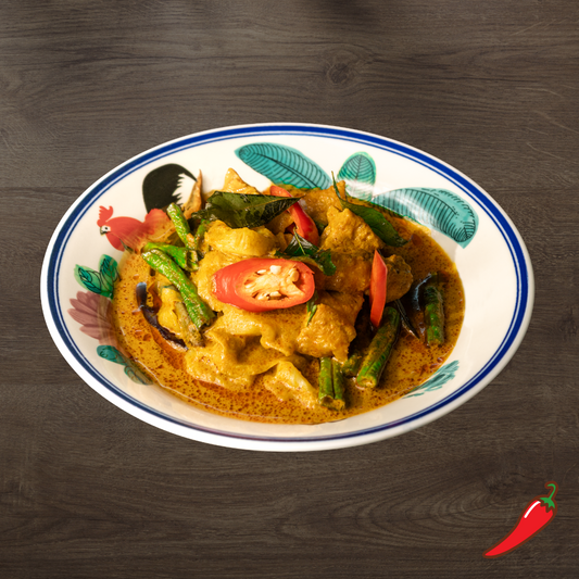 Vegetable Curry with Tofu Puff