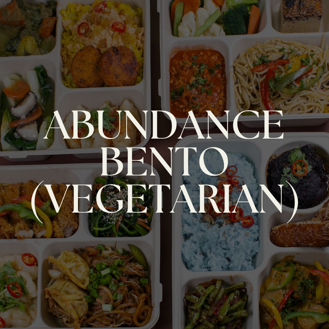 Abundance Vegetarian Bento Menu