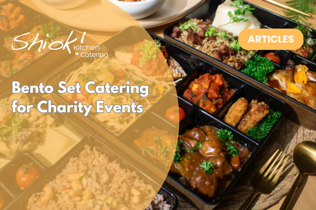 Bento Set Catering for Charity Events