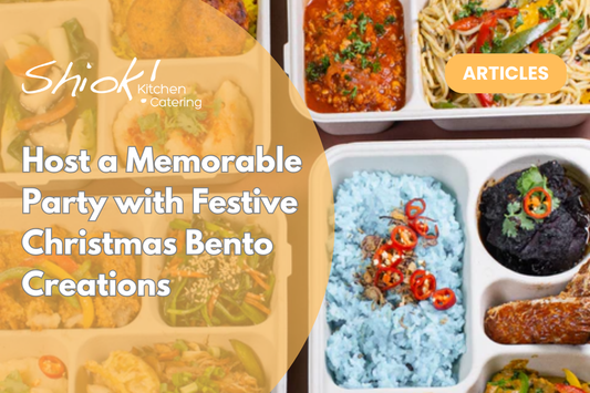 Host a Memorable Party with Festive Christmas Bento Creations