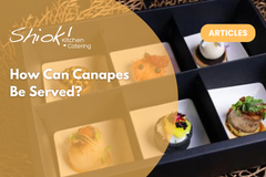 How Can Canapes Be Served?