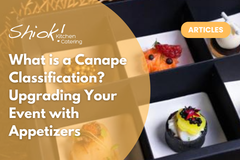 What is a Canape Classification? Upgrading Your Event with Appetizers
