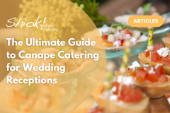 The Ultimate Guide to Canape Catering for Wedding Receptions