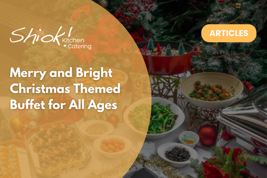 Merry and Bright Christmas Themed Buffet for All Ages