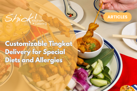 Customizable Tingkat Delivery for Special Diets and Allergies