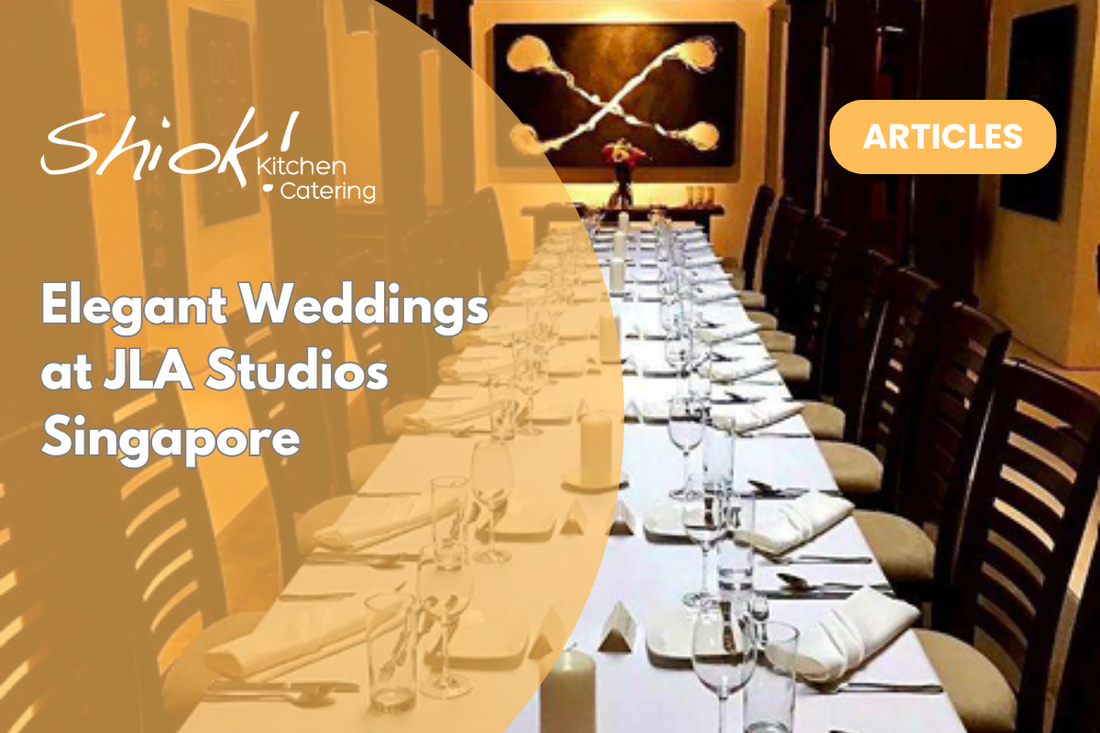 Elegant Weddings at JLA Studios Singapore