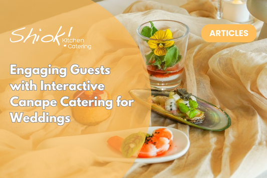 Engaging Guests with Interactive Canape Catering for Weddings