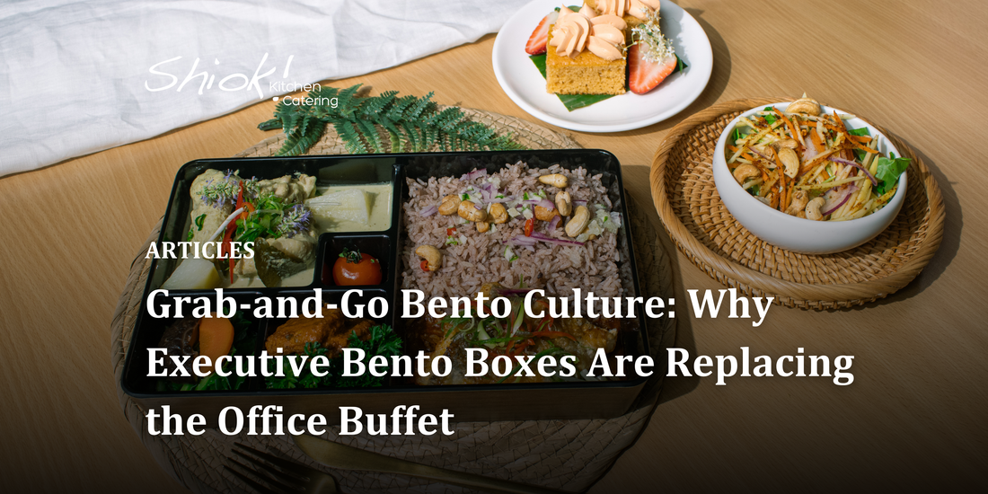 Grab-and-Go Bento Culture: Why Executive Bento Boxes Are Replacing the Office Buffet