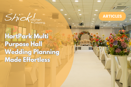 HortPark Multi Purpose Hall Wedding Planning Made Effortless