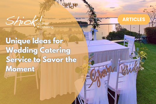 Unique Ideas for Wedding Catering  Service to Savor the Moment