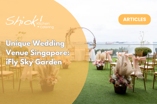 Unique Wedding Venue Singapore: iFly Sky Garden
