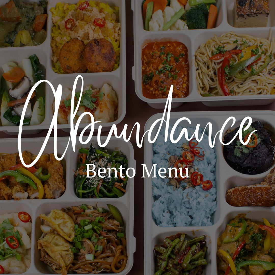 Abundance Bento Menu