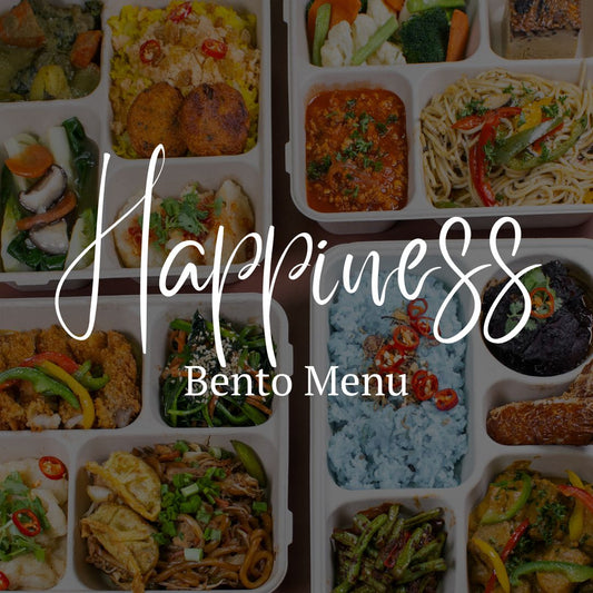 Happiness Bento Menu