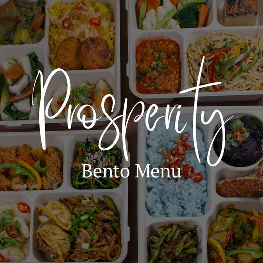 Prosperity Bento Menu