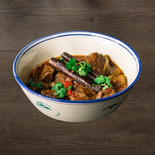 Hong Shao Beef Stew with Daikon