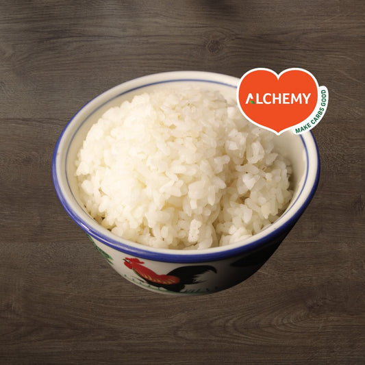 Steamed Jasmine Rice with Alchemy Fibre