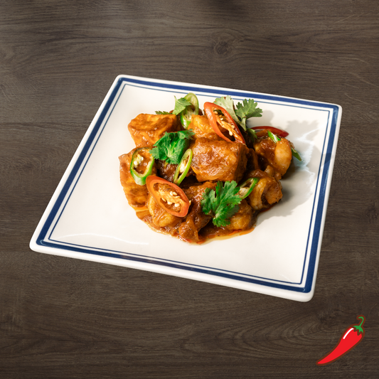 ⭐Sautéed Sambal Prawn with Tahu & Tempeh