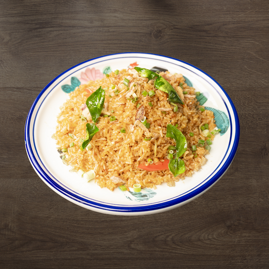 Tom Yum Fried Rice with Eggs and Vegetables (Alchemy Fibre)