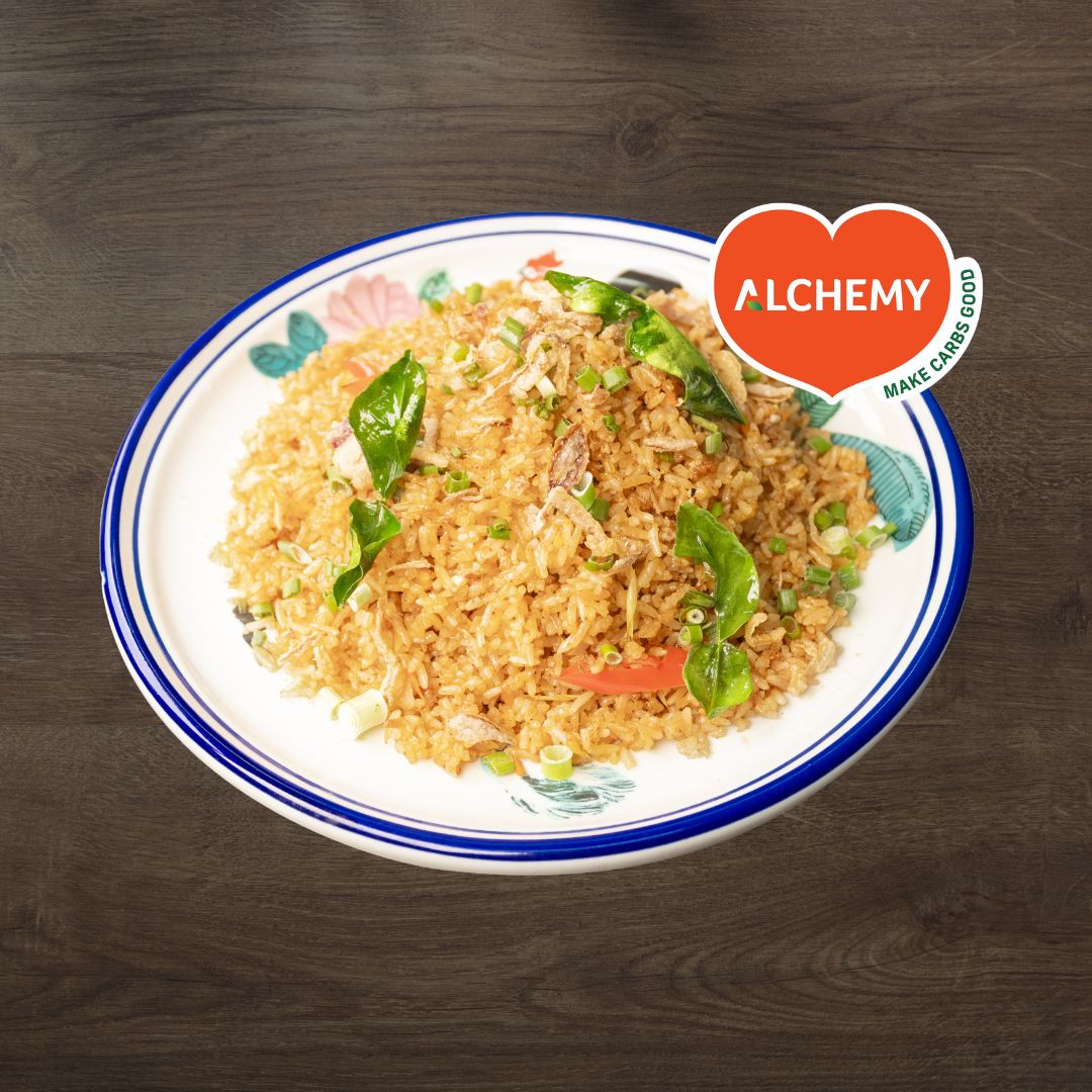 Tom Yum Fried Rice with Eggs and Vegetables (Alchemy Fibre)