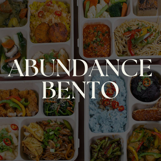 Abundance Bento Menu
