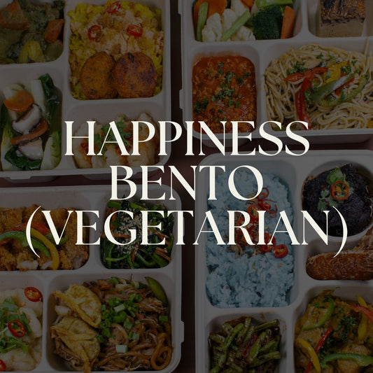 Happiness Vegetarian Bento Menu