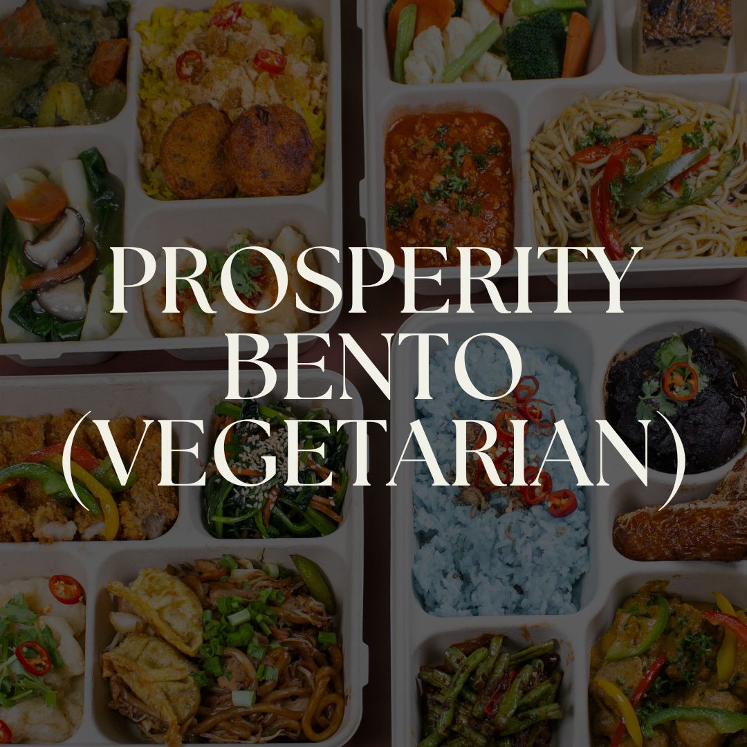 Prosperity Vegetarian Bento Menu