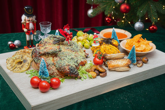 Shiok Kitchen Catering Christmas 2026 à la carte centrepieces