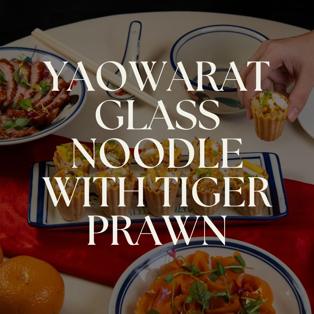 Yaowarat Glass Noodle with Tiger Prawn